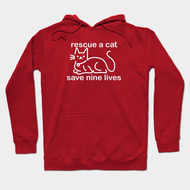 Rescue a cat... Hoodie by CKline